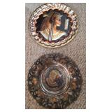 J - LOT OF TWO COLLECTIBLE DECORATIVE PLATES