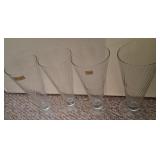 J - SET OF FOUR LUMINARC GLASSES (FRANCE)