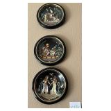 J - LOT OF THREE COLLECTIBLE PLATES