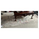 J - HAND WOVEN WOOL PILE AREA RUG 6FX9F