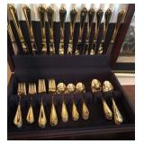 J - REED & BARTON SELECT STAINLESS FLATWARE SET