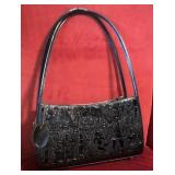 J - WOMANS TRIBAL STYLE HANDBAG