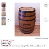 R - AUTHENTIC JACK DANIELï¿½S WHISKEY BARREL