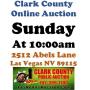 Sunday.@10am - Clark County Online Public Auction 12/21