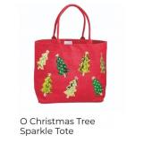 7 - SPARKLING TREE TOTE BRIGHT FESTIVE STYLE