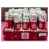 43 - CHRISTMAS FLOUR SACK DISHTOWELS DISPLAY