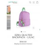 7 - SHIRALEAH QUILTED BACKPACK (C82)
