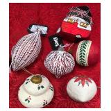 43 - HANDCRAFTED PAPER HOLIDAY ORNAMENTS