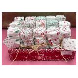 43 - CHRISTMAS PRINT DISHTOWELS BULK GIFT SET