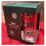 43 - HOLIDAY COCKTAIL GLASSES SET OF FOUR