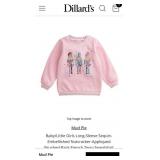 7 - PINK NUTCRACKER SEQUIN SWEATSHIRT GIRLS