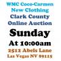 Sun.@10am - WMC Coco-Carmen Clothing & More Auction 12/14
