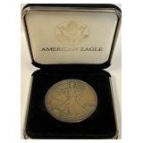 S - BEAUTIFUL RARE TONING AMERICAN SILVER EAGLE