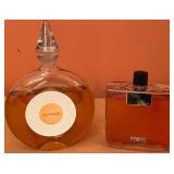 K - VINTAGE FACTICE SHALIMAR AND TABU PERFUMES