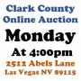 Mon.@4pm - Clark County Timed Online Public Auction 12/22