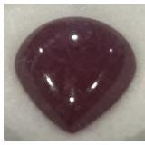 15.77CT CABOCHON RUBY GEMSTONE