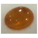 5.37CT CABOCHON SPESSERTITE GARNET GEMSTONE