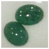 2.40CT CABOCHON EMERALD  GEMSTONES