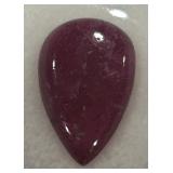10.22CT CABOCHON RUBY GEMSTONE