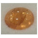 4.42CT CABOCHON SPESSERTITE GARNET GEMSTONE