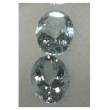 1.91CT AQUAMARINE GEMSTONES