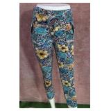 7 - COCO+CARMEN FLORAL PRINT LEGGINGS SIZE S/M