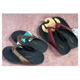 8 - TWO NEW SANDALS 8 & 9 (A204)
