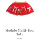 7 - MUDPIE MULTI BOW HOLIDAY TUTU