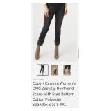 8 - COCO+CARMEN BOYFRIEND JEANS SIZE M (B94)