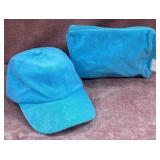 8 - SHIRALEAH SOL TERRY BALL CAP & POUCH SET (A142