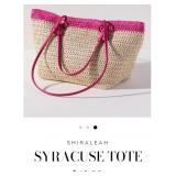 7 - SHIRALEAH SYRACUSE TOTE BAG (A313)