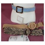 7 - STYLISH WOVEN BELTS WITH UNIQUE BUCKLES