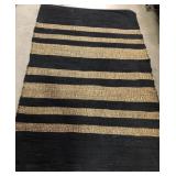 43 - STRIPED RUG 72X47" (G175)