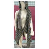 7 - COCO+CARMEN ONE SIZE HOODED WRAP (A123)