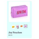 7 - SWIM THEMED ZIP COSMETIC TRAVEL POUCH