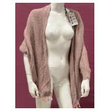 7 - COCO+CARMEN BLUSH SOFT TASSEL CARDIGAN