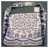 7 - SHIRALEAH BLUE WILLA HOBO BAG (A331)