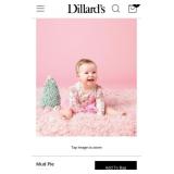 7 - MUD PIE BABY HOLIDAY OUTFIT 0-3M