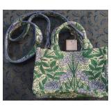 7 - SHIRALEAH MELANIE MINI TOTE GREEN&BLUE (A358)