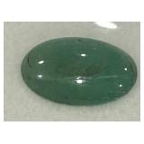 2.84CT CABOCHON EMERALD GEMSTONE