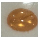 4.29CT CABOCHON SPESSERTITE GARNET GEMSTONE