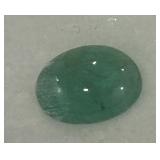 1.59CT CABOCHON EMERALD GEMSTONE