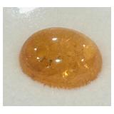 4.07CT CABOCHON SPESSERTITE GARNET GEMSTONE