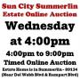 Wed.@4:00pm - Sun City Summerlin Estate Auction 1/7/26