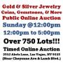 Sunday @12:00pm - Jewelry, Coins & More Auction - 1/18/26