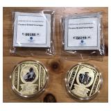 2 COLLECTABLES COINS