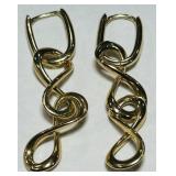 14KT GOLD EARRINGS 2.60GRS