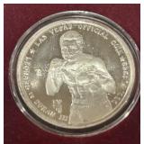 1.00 OZ SILVER LEONARD VS DURAN