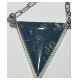 STERLING SILVER PENDANT  WITH CHAIN 9.80 GRS