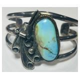 STERLING SILVER BANGLE 44.30GRS